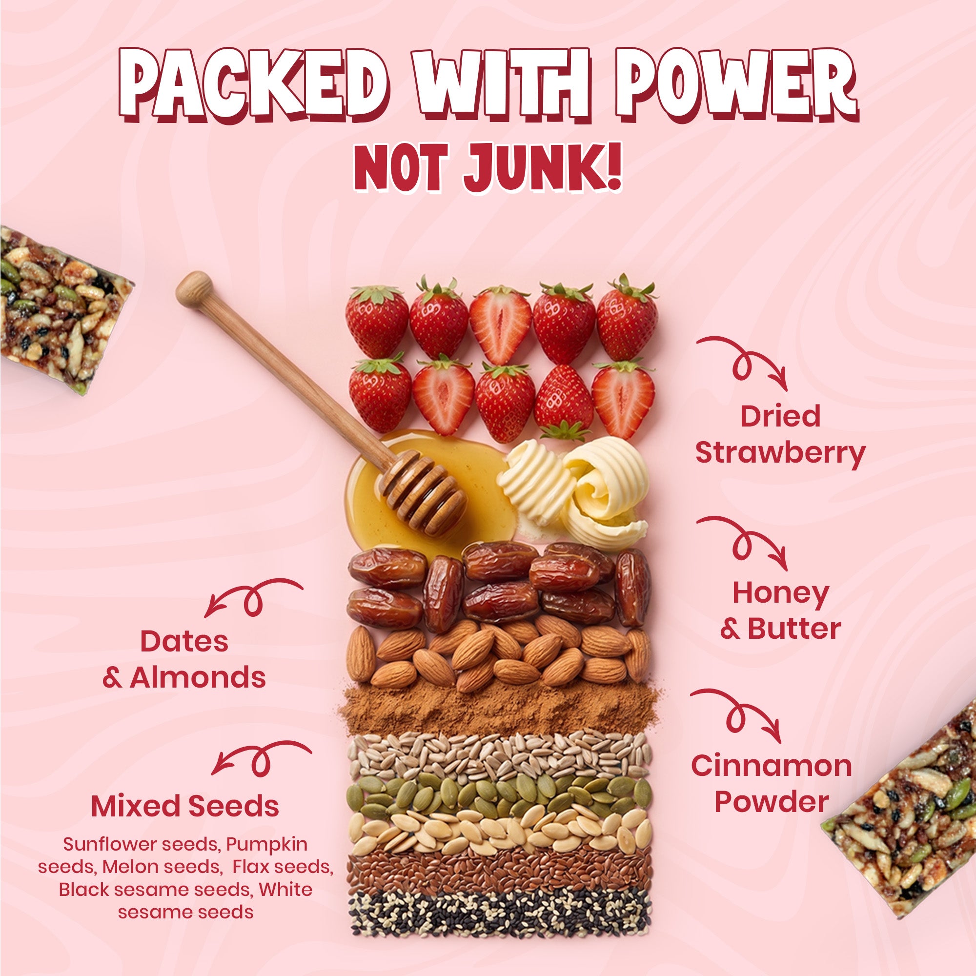 are strawberry seeds sesame seeds Nomi Flavours