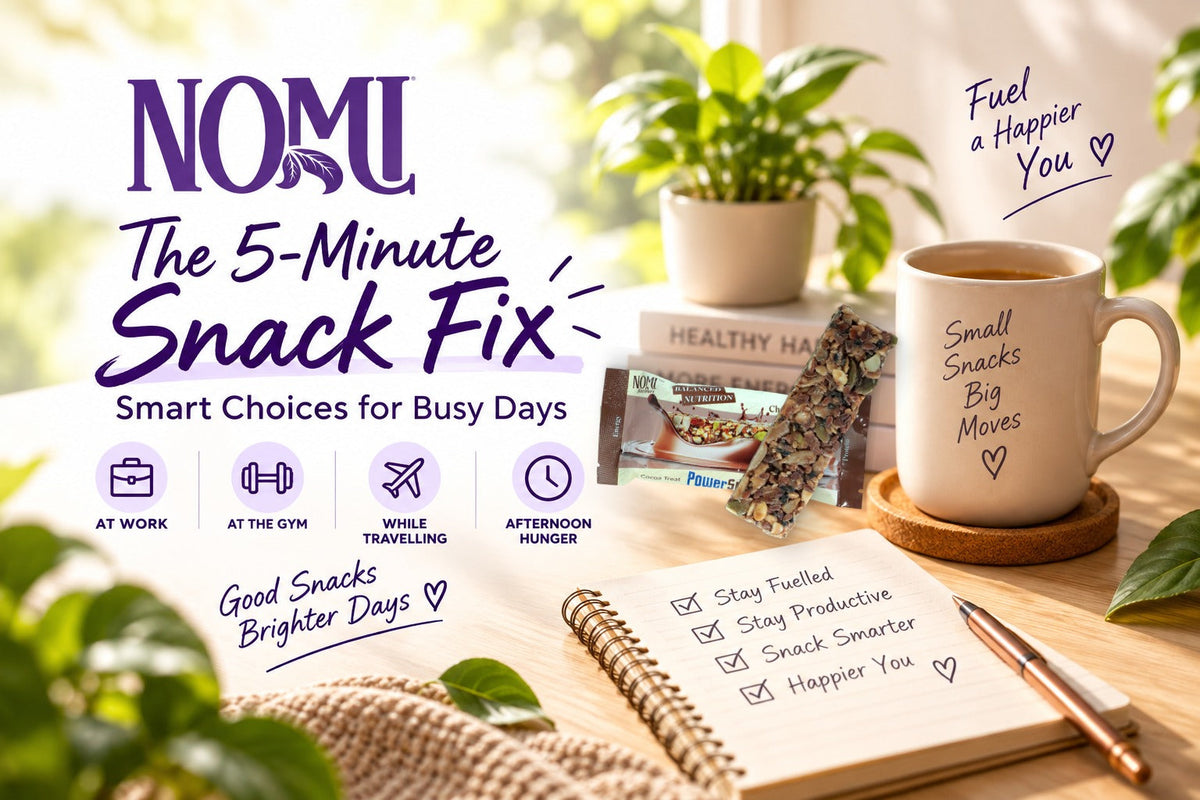 The 5-Minute Snack Fix: Smart Choices for Busy Days.
