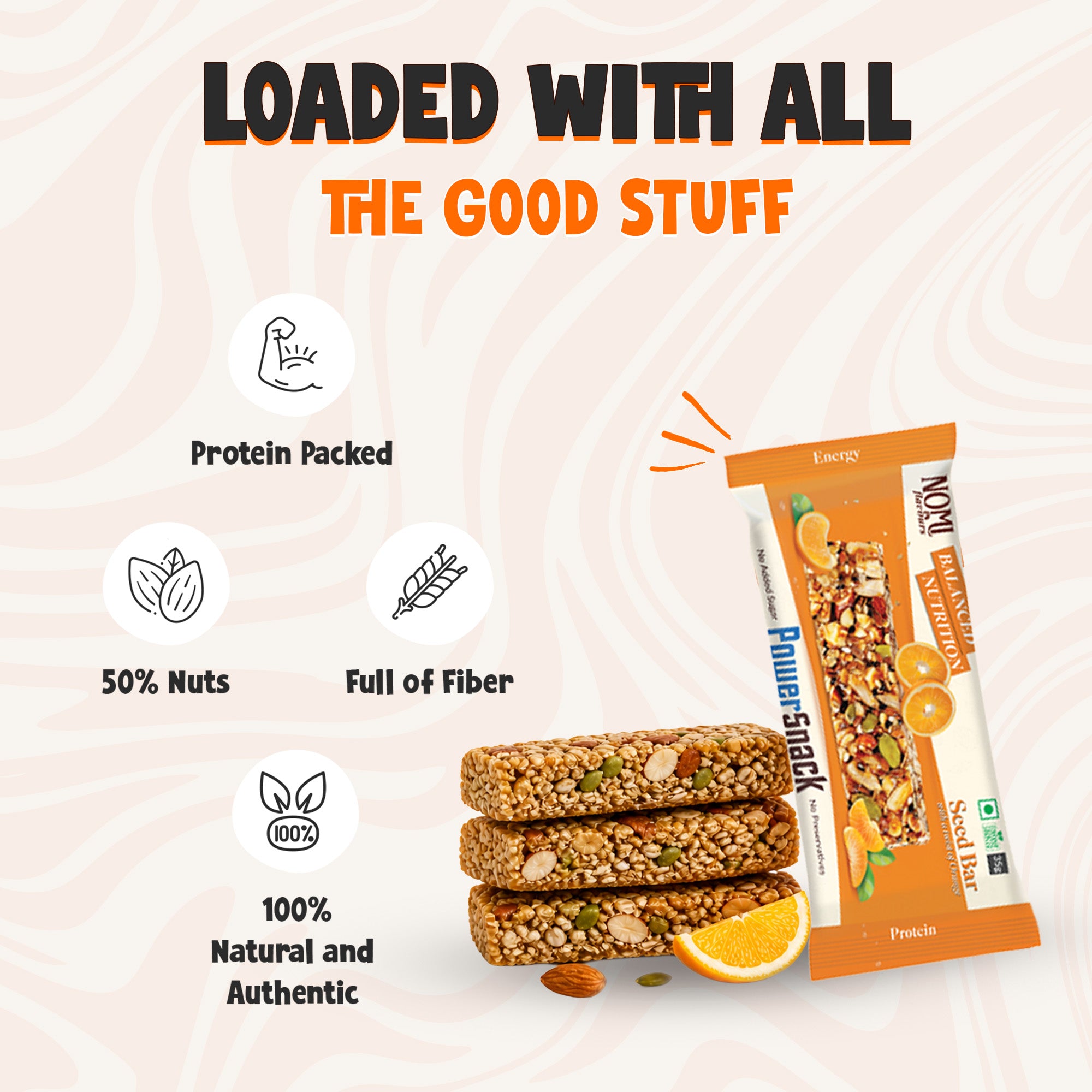 Orange Seed Bar